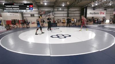 65 kg Cons. Sub-rd Of 32 - Logan Swensen, Jackrabbit Wrestling Club vs Michael Pizzuto, DMV RTC