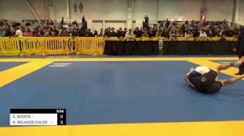 SAMUEL ACOSTA vs RUBEN ROLANDO CALDRON 2023 World IBJJF Jiu-Jitsu No-Gi Championship