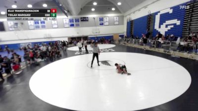 53 lbs Semifinal - Elle Transfiguracion, Reign WC vs Yeilah Marquez, Cal Grapplers Wrestling Club