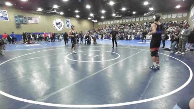144 lbs Champ. Round 2 - Andy Hernandez, Pioneer Valley vs Daniel Baeza, San Dimas