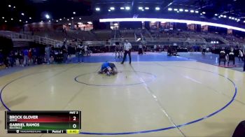 106 lbs Cons. Round 2 - Brock Glover, Jesuit vs Gabriel Ramos, Buchholz