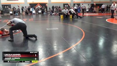 PW-1 lbs Round 2 - Jagger Alspach, Hammerin Hawks vs Lincoln Hammer, Tomahawk Wrestling Club