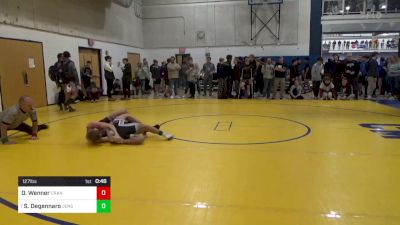 127 lbs Consy 5 - Dalton Wenner, Cranberry vs Sebastian Degennaro, Jensen Beach-FL