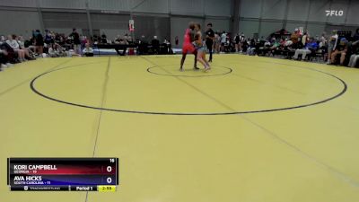 145 lbs Round 3 (4 Team) - Kori Campbell, Georgia vs Ava Hicks, South Carolina