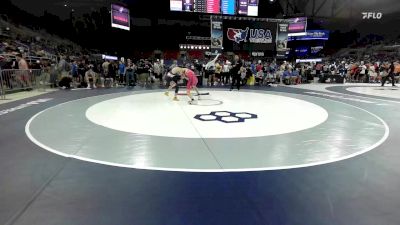 126 lbs Cons. Rd Of 128 - Drake Pollins, MI vs Xavier Dew, UT