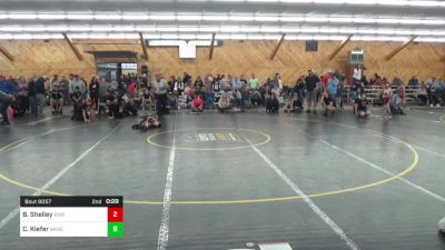 M 70 lbs Consi Of 8 #2 - Brockton Shelley, Endicott vs Calvin Kiefer, Bangor