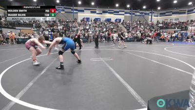 110 lbs Quarterfinal - Holden Smith, Piedmont vs Wager Silvis, Team Guthrie Wrestling