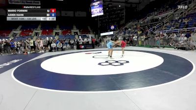 138 lbs Cons. Sub-rd Of 32 - Mario Fornini, NJ vs Aiden Hahn, MO