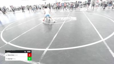 132 lbs Consi Of 16 #1 - Jayden Sanchez, Central Catholic WC vs Thomas Hainer, Valley Bad Boys