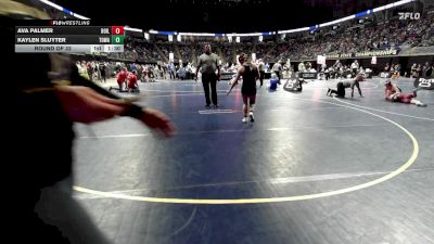 117 lbs Round Of 32 - Ava Palmer, Boiling Springs vs Kaylen Sluyter, Towanda