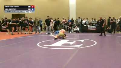 120 lbs Champ. Rd Of 64 - Rocco Caputo, Ruthless Wrestling Club vs Luis Estevez, Savage