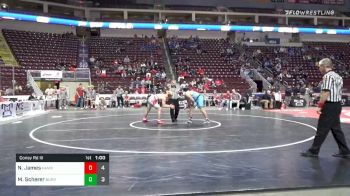 220 lbs Consolation - Nick James, Hamburg Area Hs vs Michael Scherer, Burrell Hs