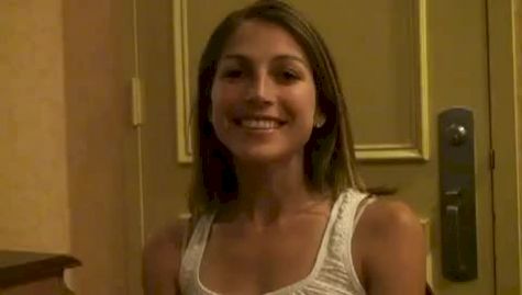 Sara Hall, the announcement and prerace CVS 5k USA Road Champs