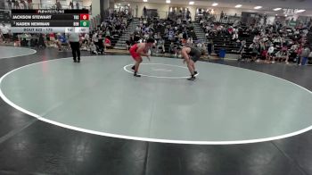 175 lbs Cons. Round 2 - Kaden Newman, Bentonville vs Jackson Stewart, Tuttle High School