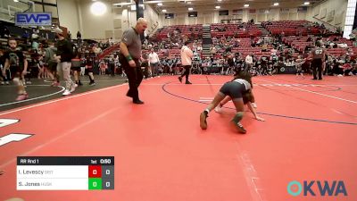 55 lbs Rr Rnd 1 - Isabella Levescy, Sisters On The Mat TX vs Summer Jones, Husky Girls