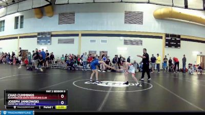 70 lbs Champ. Round 1 - Chad Cummings, Bloomington South Wrestling Club vs Joseph Jankowski, Mater Dei Wrestling Club