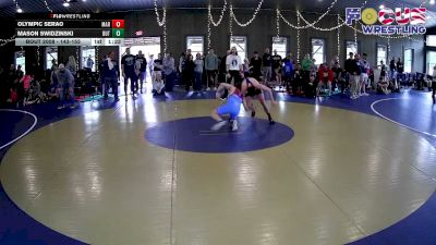 143-155 lbs Round 1 - Olympic Serao, Mars vs Mason Swidzinski, Butler
