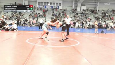 220 lbs Round Of 16 - Kendahl Hoare, Funk City - HSB vs Greg Sawyer, Shore Thing Surf - HSB
