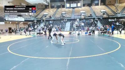 103 lbs Quarterfinal - Brianna Vollendroff, Chadron State vs Ollie Weiland, Tarleton State