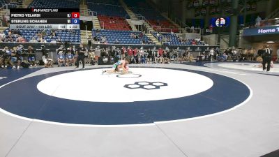 106 lbs Champ. Rd Of 128 - Pietro Velardi, New Jersey vs Sterling Schanen, Wisconsin