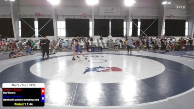 126 lbs Semis - Tanner Stuart, Bad Karma vs Ethan Alvarez, Merrillville Pirates Wrestling Club