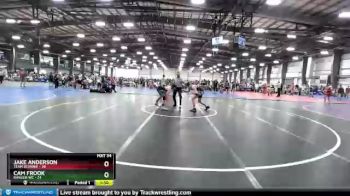 130 lbs Round 5 (6 Team) - Jake Anderson, Team Sconnie vs Cam Frook, Ranger WC