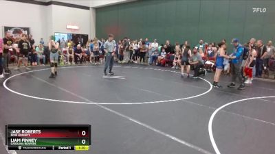 95 lbs Quarterfinal - Liam Finney, Carolina Reapers vs Jase Roberts, Dixie Hornets