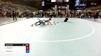 150 lbs Cons 64 #2 - Leo Tansey, NY vs Lane Button, MI