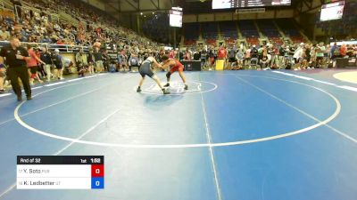 144 lbs Rnd Of 32 - Yandro Soto, PUR vs Karl Ledbetter, UT