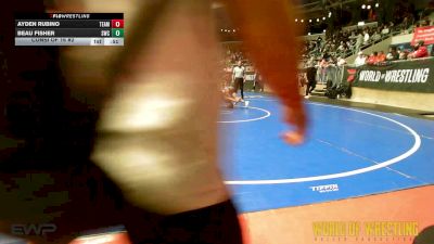 85 lbs Consi Of 16 #2 - Ayden Rubino, Team Barracuda vs Beau Fisher, Salina Wrestling Club