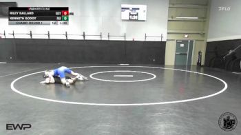 126 lbs Champ. Round 1 - Riley Ballard, Gilroy vs Kenneth Godoy, Palo Alto Hs