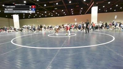 132 lbs Champ. Round 2 - Levi Smith, OK vs Eli Berry, OK