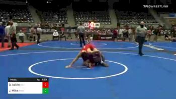 145 lbs Final - Drake Acklin, Collinsville Cardinals vs Jack Milos, Wrestling Academy