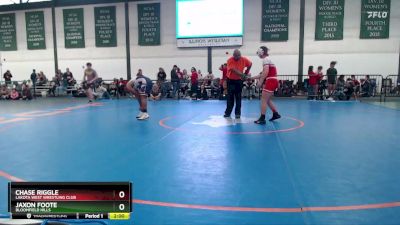 137-145 lbs Quarterfinal - Chase Riggle, Lakota West Wrestling Club vs Jaxon Foote, Bloomfield Hills