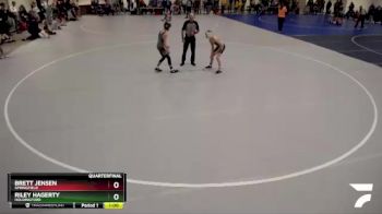 88B Quarterfinal - Brett Jensen, Springfield vs Riley Hagerty, Holdingford