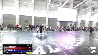 64 lbs Round 2 - Alsea Goldsby, WA vs Harper Senne, MT