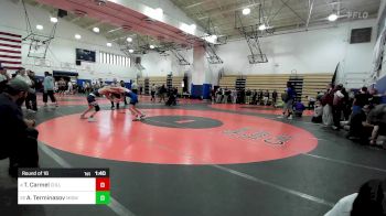 131 lbs Round Of 16 - Tobias Carmel, Collegiate School-NY vs Armen Terminasov, Midwood-PSAL