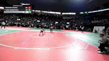 60 lbs Cons. Round 3 - Luke Robertson, FOWCA vs Brooks Frantz, WAD1