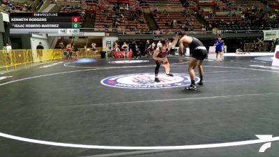 Open Men - 74 lbs Semis - Kenneth Rodgers vs Isaac Romero-Martinez