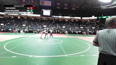 176 lbs Champ. Round 3 - Elias Zollinger, NWA3 vs Nick Marra, BEA2