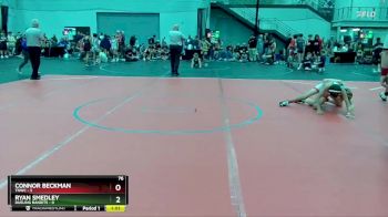 76 lbs Round 1 (6 Team) - Ryan Smedley, Dueling Bandits vs Connor Beckman, TNWC