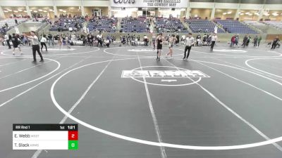 137 lbs Rr Rnd 1 - Ethan Webb, West Amarillo Rhinos vs Tom Slack, Armstrong County Wr Ac