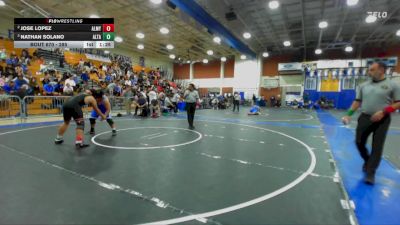 285 lbs Semifinal - Nathan Solano, Alta Loma vs Jose Lopez, Alemany