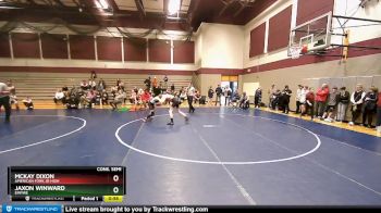 126 lbs Cons. Semi - Mckay Dixon, American Fork Jr High vs Jaxon Winward, Empire