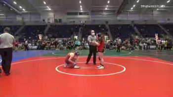 155 lbs Consolation - Mariah Dow, Paw vs Kennedy Brown, Mad Dawg