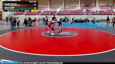 125 lbs Quarterfinal - Caleb Zelaya, Tech Fall Wrestling Club vs Noah Sapp, North Carolina