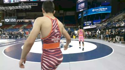 120 lbs Champ. Rd Of 32 - Loc Webber, Ohio vs Logan Forgatch, New Jersey