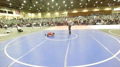46 lbs Round Of 32 - Xavier Almaguer, Victory Wrestling vs Cal Downing, Wyoming Underground