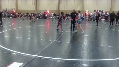 121 lbs Semifinal - LilyAna Calzadilla, Team Barracuda vs Mikayla Perkins, Whiteland