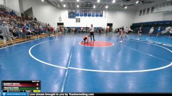 70 lbs Semifinal - Barrett Bruch, Torrington Middle School vs Tristan Evans, Laramie Middle School